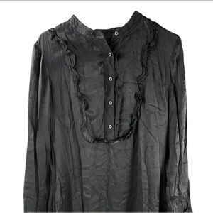 Black Banana Republic Silk Dress